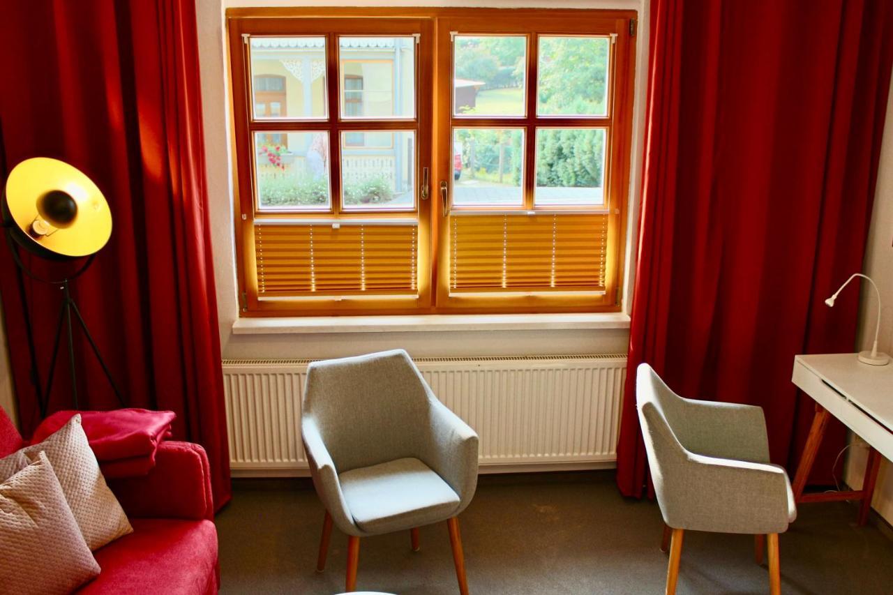 Pension Kurhausblick Bad Suderode Kültér fotó