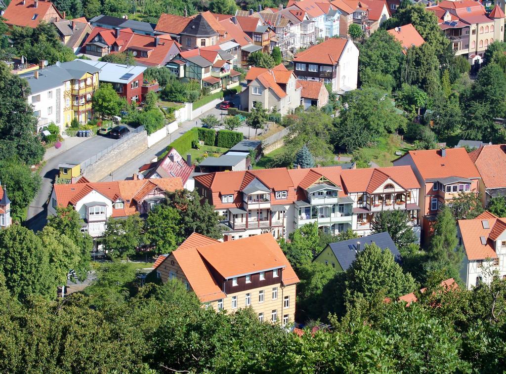 Pension Kurhausblick Bad Suderode Kültér fotó