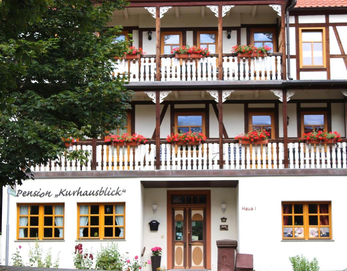 Pension Kurhausblick Bad Suderode Kültér fotó